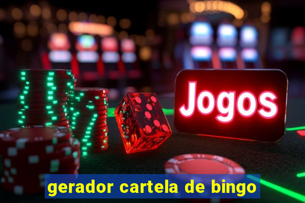 gerador cartela de bingo